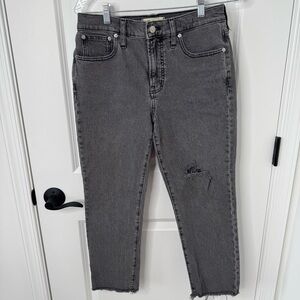 Madewell washed black perfect vintage Jeans 27P